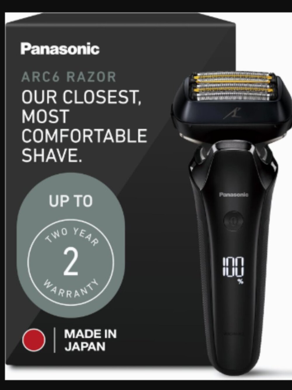 NIP Panasonic ESLS8A ARC 6 Luxury 6-Blade Waterproof Electric Shaver
